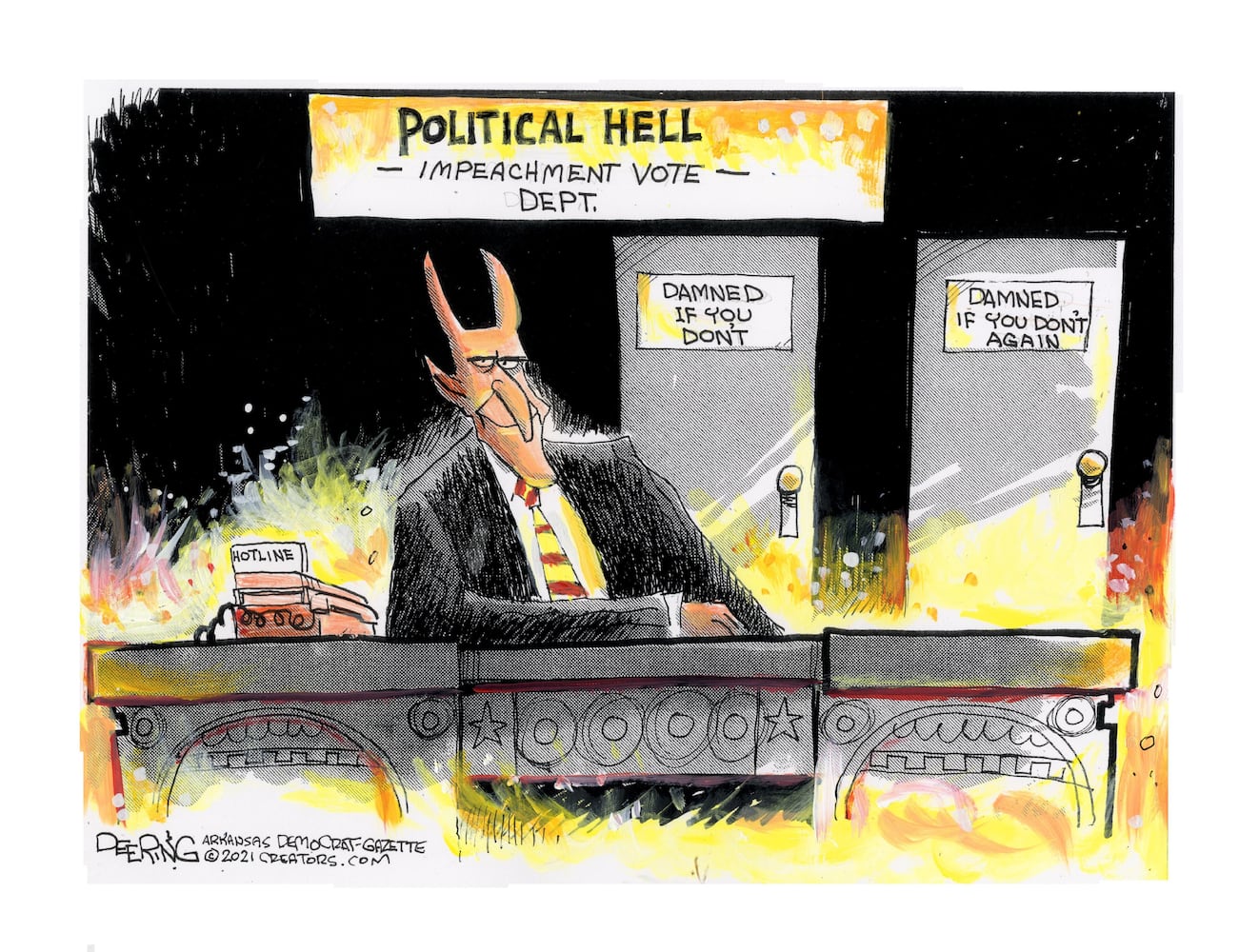 Week in cartoons: Impeachment, vaccines, and more