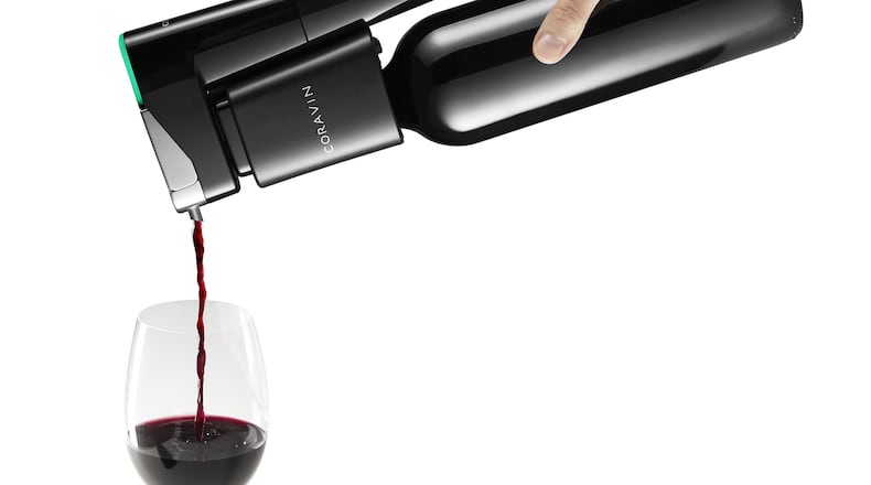 The Coravin model 11 system allows your wine to remain fresh since the cork is not removed. (Paul Saraceno)