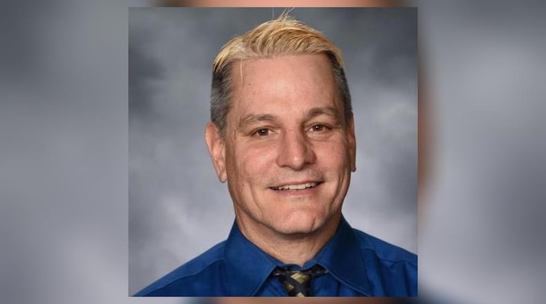 Beavercreek High School Principal George Caras