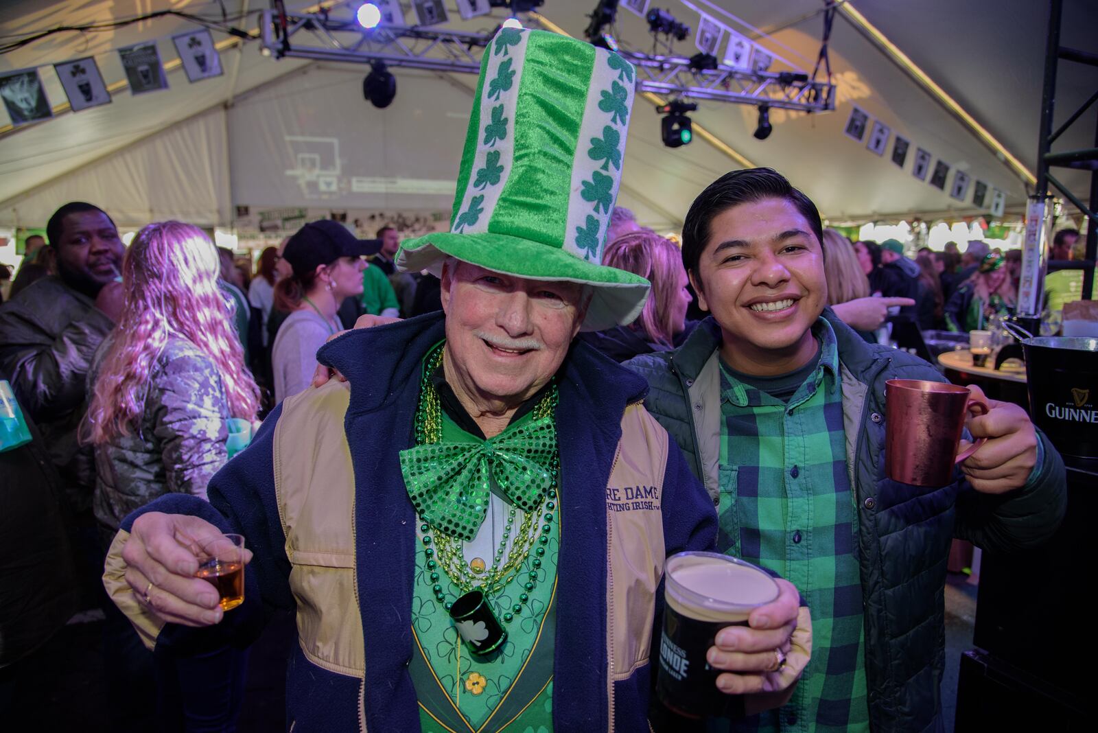 The Dublin Pub hosted its annual St. Patrick's Day celebration on March 17, 2018. Now in its 20th year, the 2-day block party is one of the biggest in the state. PHOTO / TOM GILLIAM PHOTOGRAPHY