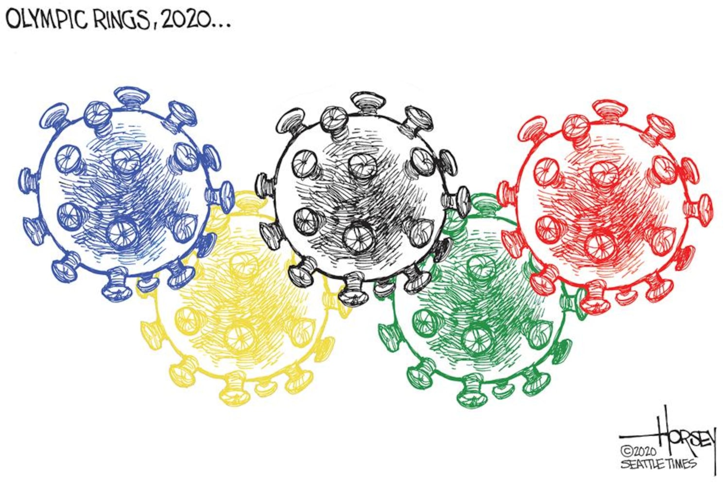 Week in cartoons: Surgical mask shortage, the economy and more