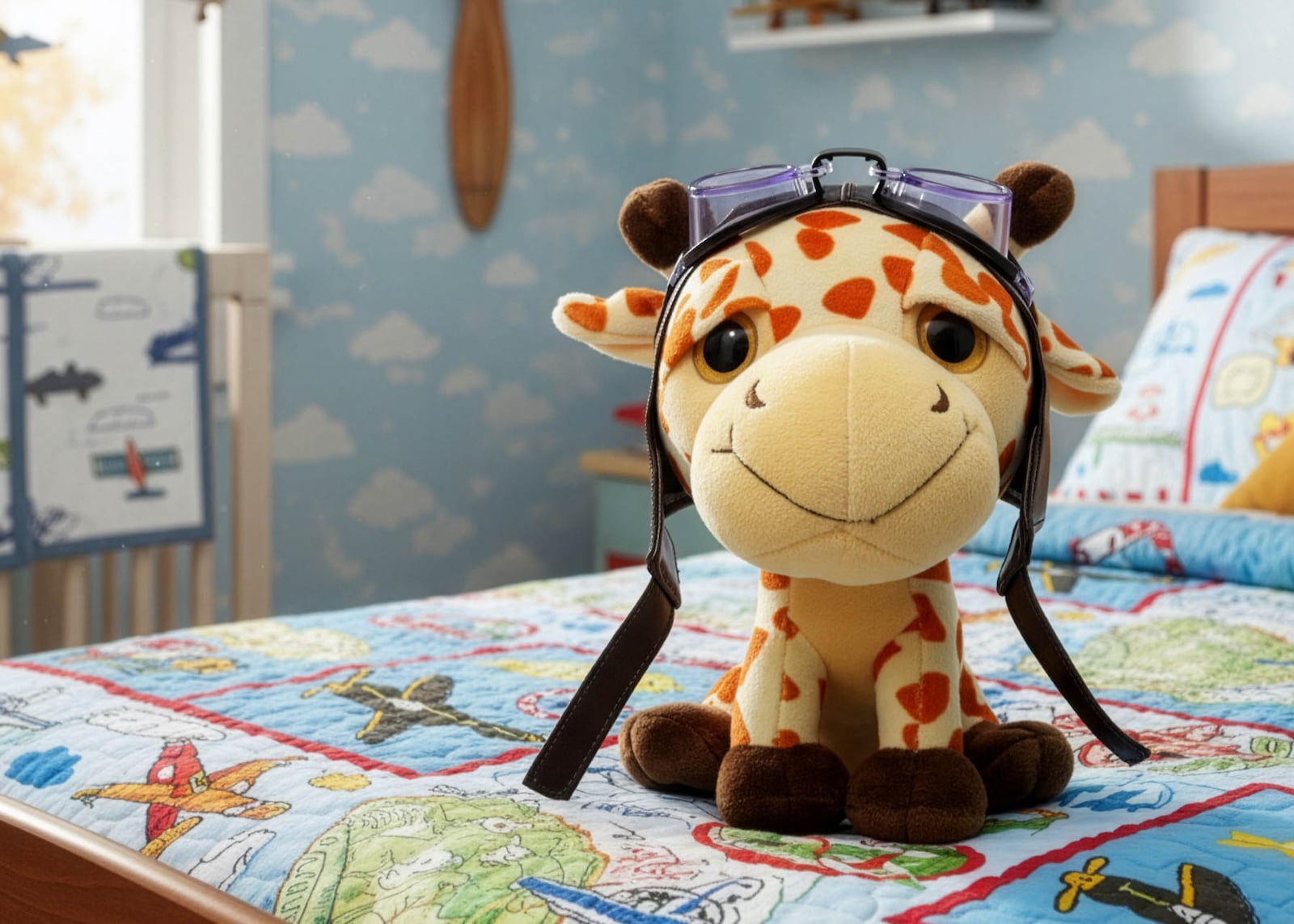 This plush giraffe is available at the Air Force Museum shop.
CONTRIBUTED