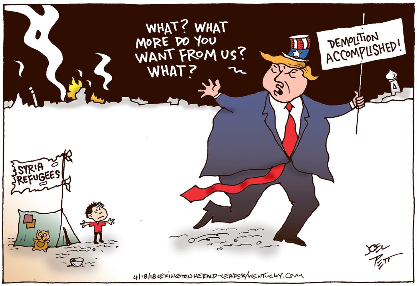 Week in cartoons: Robert Mueller, Syria and more