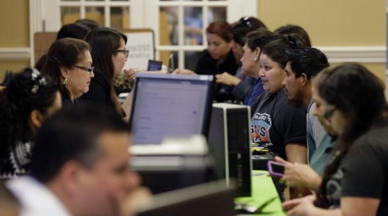 People looking for a job online are cautioned that there are several scammers trying to steal information from them.