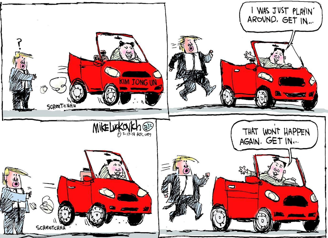 Week in cartoons: Sports betting, swamp draining and more