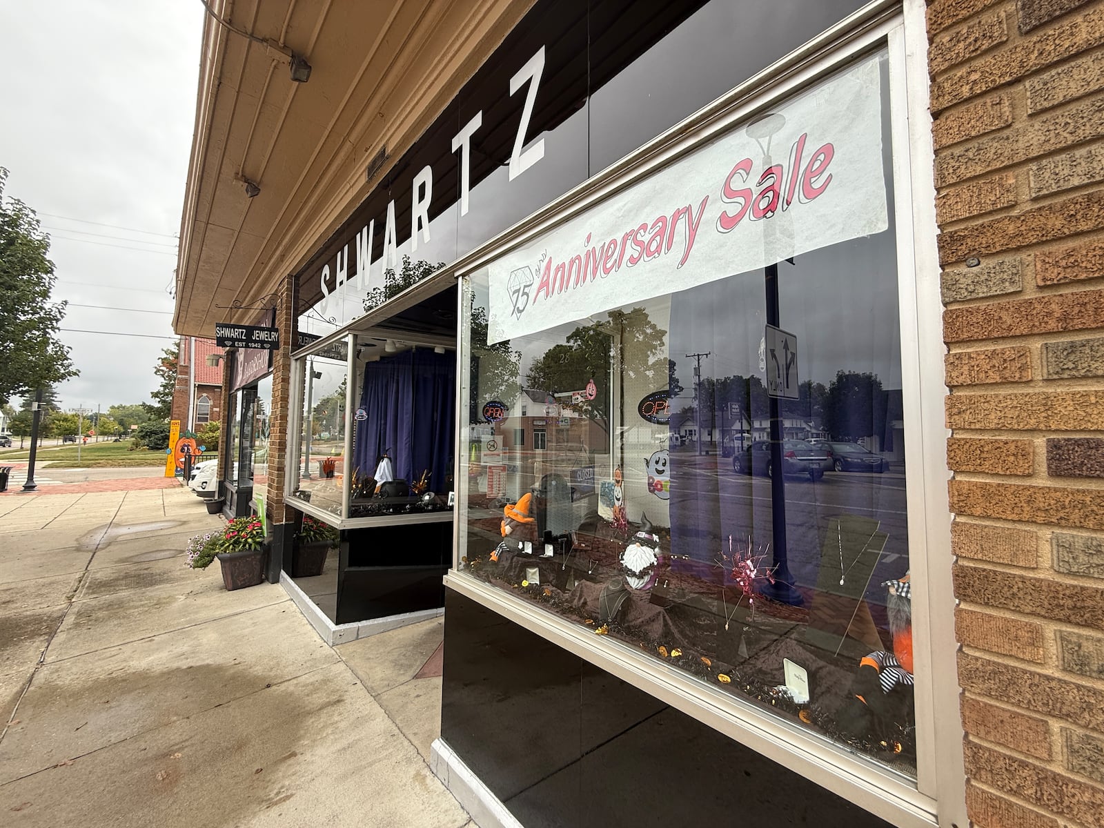 Businesses nearby the popular Foy's Halloween and Variety Store gearing up for another season. Photos by Alex Cutler