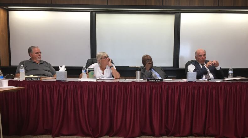 The Dayton Civil Service Board this week heard testimony in the dismissal case of David Shaver, who is accused of improperly selling city-owned scrap metal. CORNELIUS FROLIK / STAFF