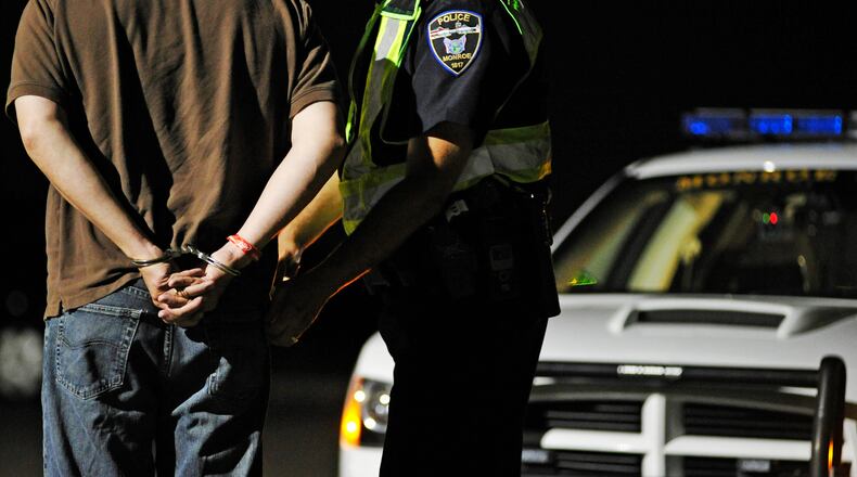 There were multiple OVI arrests during Wednesday’s pre-Thanksgiving OVI checkpoint in Fairfield. FILE PHOTO