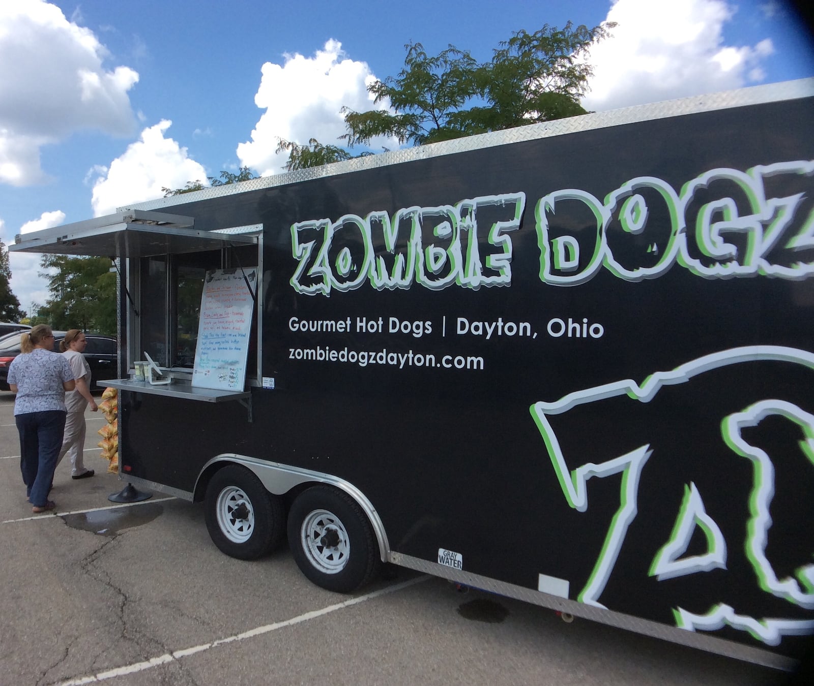 The Zombie Dogz food truck will make its final appearance on Oct. 31. MARK FISHER/STAFF