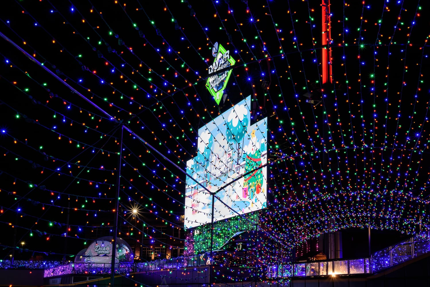 PHOTOS: Deck the Diamond at Day Air Ballpark