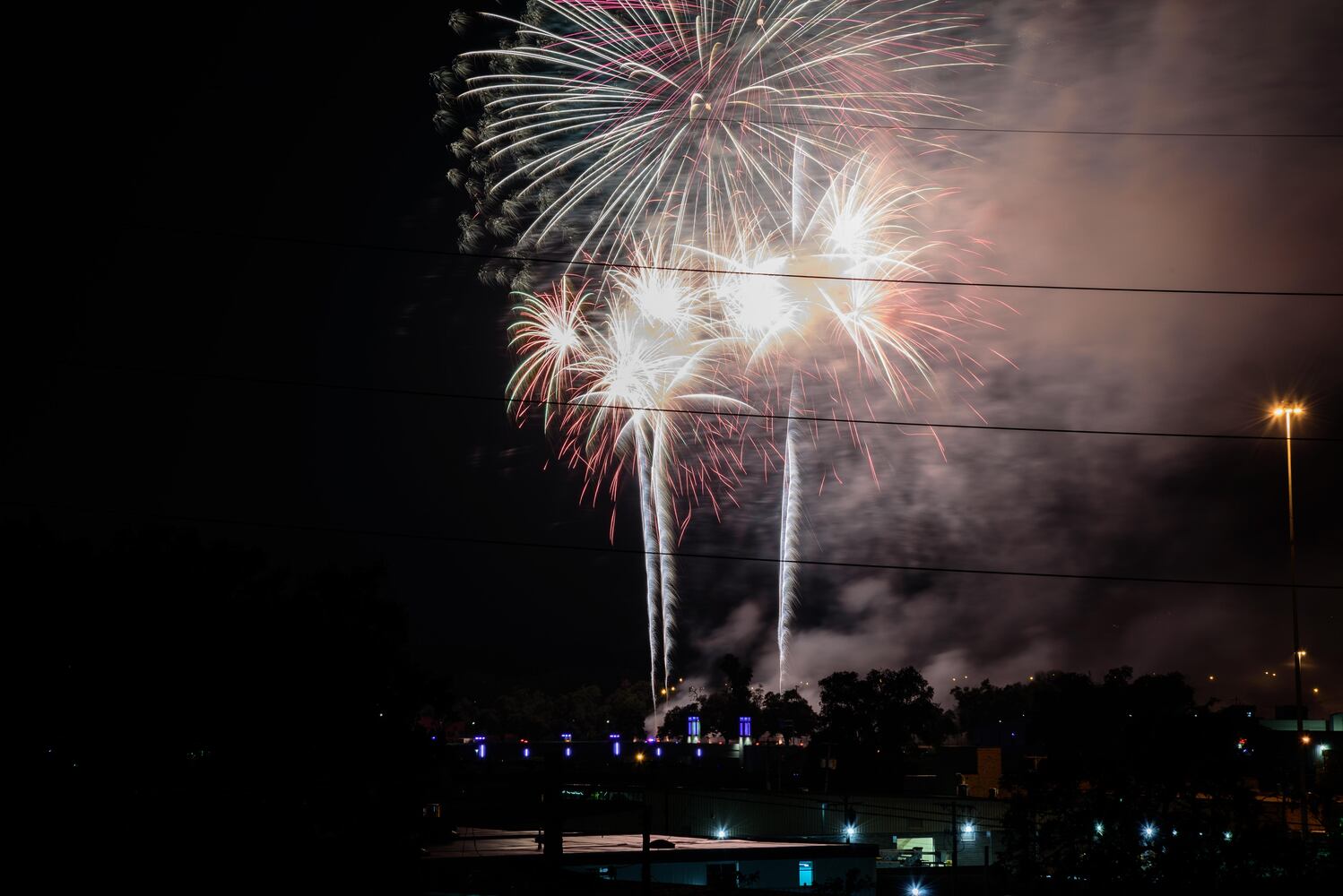 PHOTOS: Did we spot you partying and watching fireworks on the roof of Mike’s Bike Park?