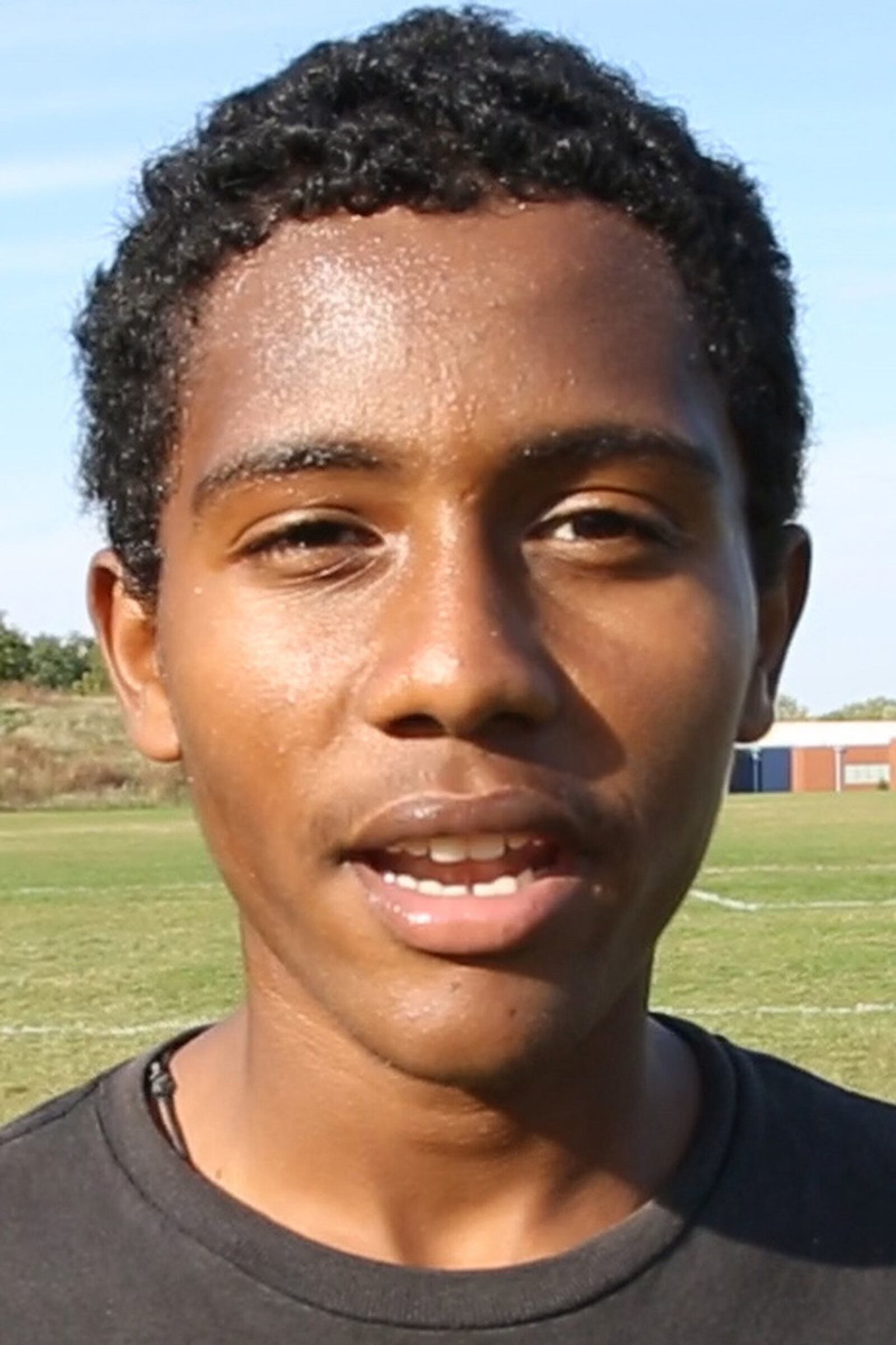 Misker Dressie, from Djibouti, is a member of the Belmont High School Boys Soccer Team. TY GREENLEES / STAFF