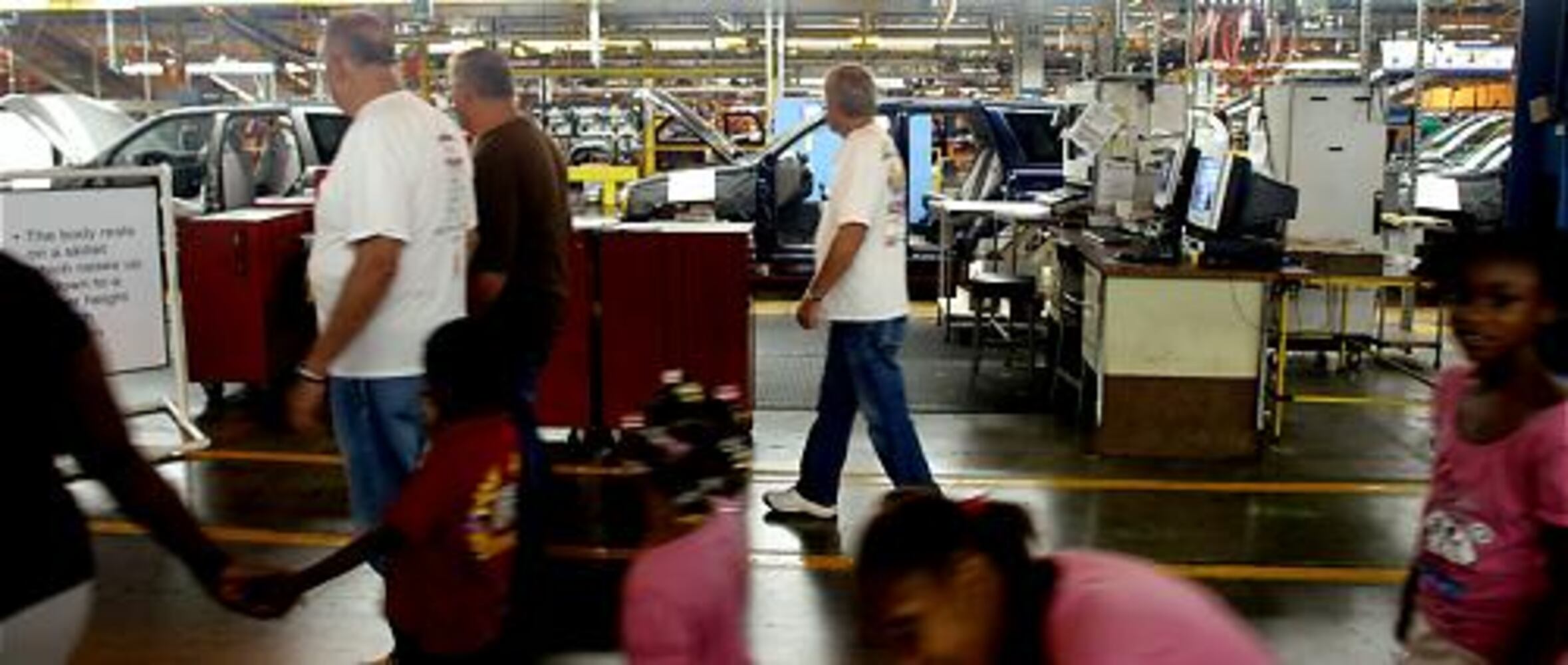 GM truck plant in Moraine