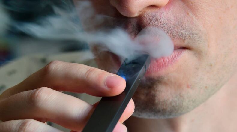 The health warnings, banning and cautionary tales about the potential dangers of vaping - especially for teenagers - has increased in number in recent weeks as reports of life-threatening illnesses associated with the product are released. In Butler County schools, officials are gearing up for another year of anti-vaping campaigns aimed to dissuade young people from taking up the habit. (File Photo/Journal-News)