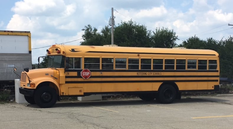 The Kettering School District needs six additional substitute drivers before the beginning of the school year Aug. 17. MALIK PERKINS/STAFF
