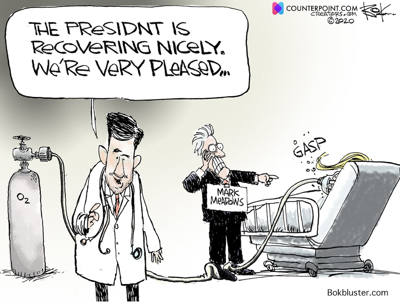 Week in cartoons: Trump's health, the fly and more