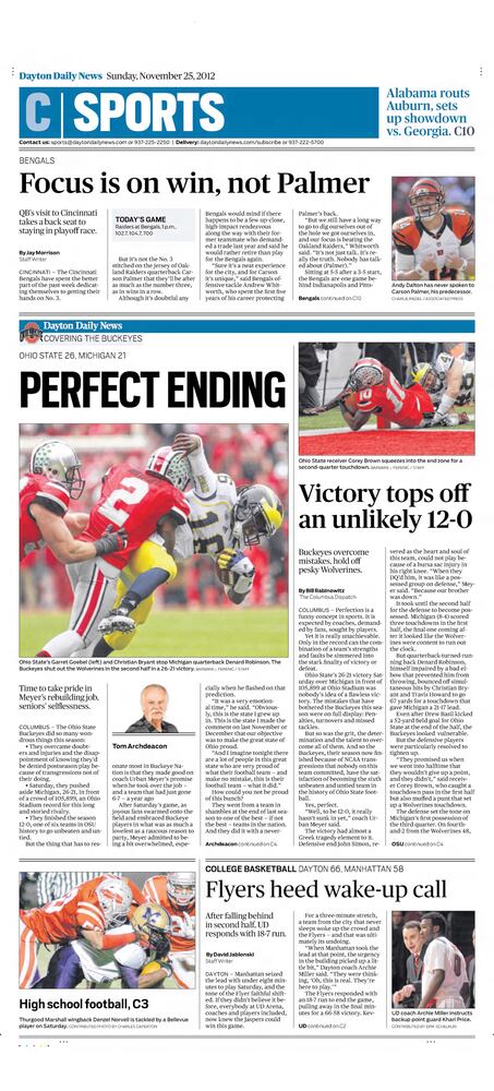 Ohio State Football pages