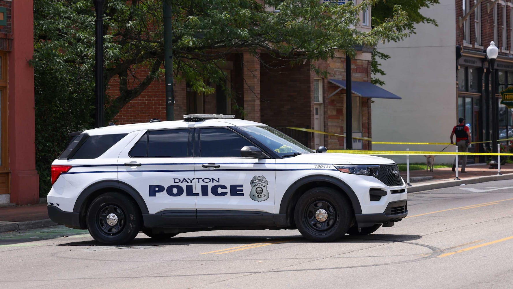 Dayton police investigation Third St