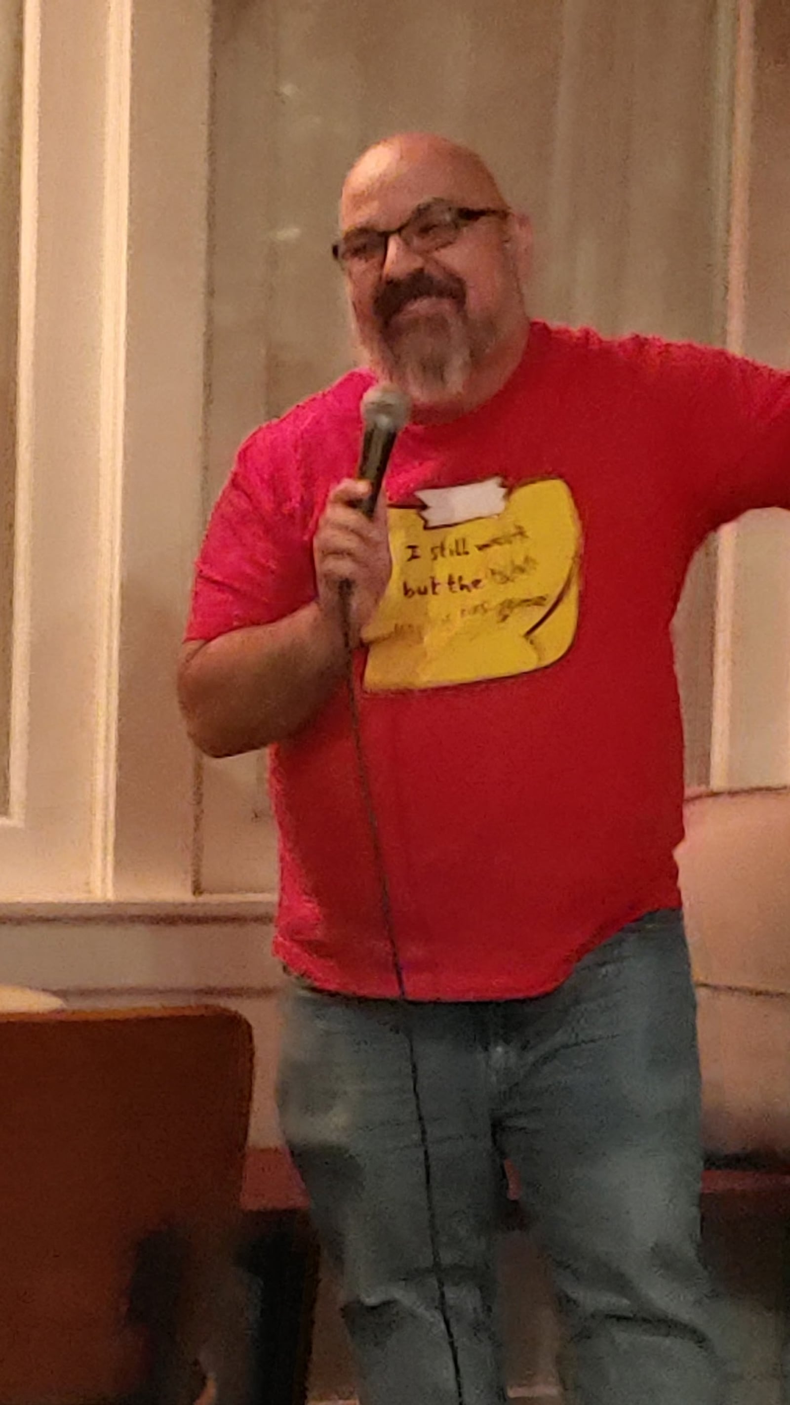 Brent Bowser performs at the MidDay open mic Oct. 29. CONTRIBUTED