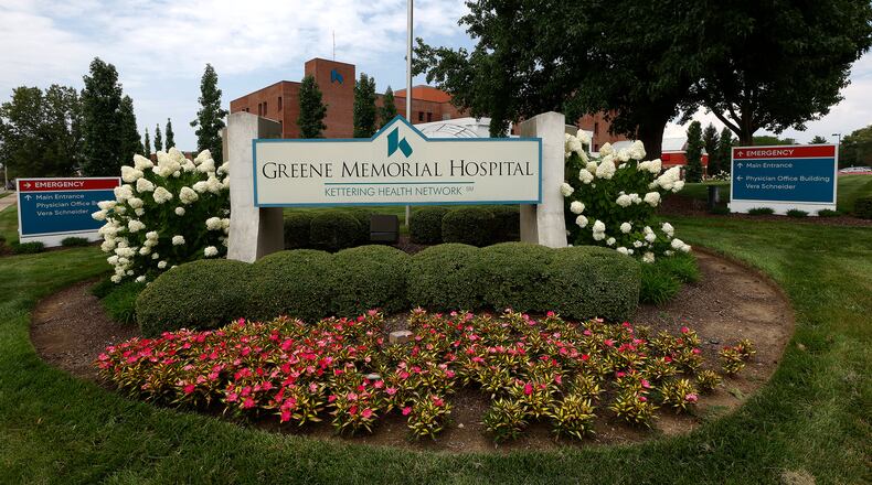 Greene Memorial Hospital in Xenia. MARSHALL GORBY\STAFF