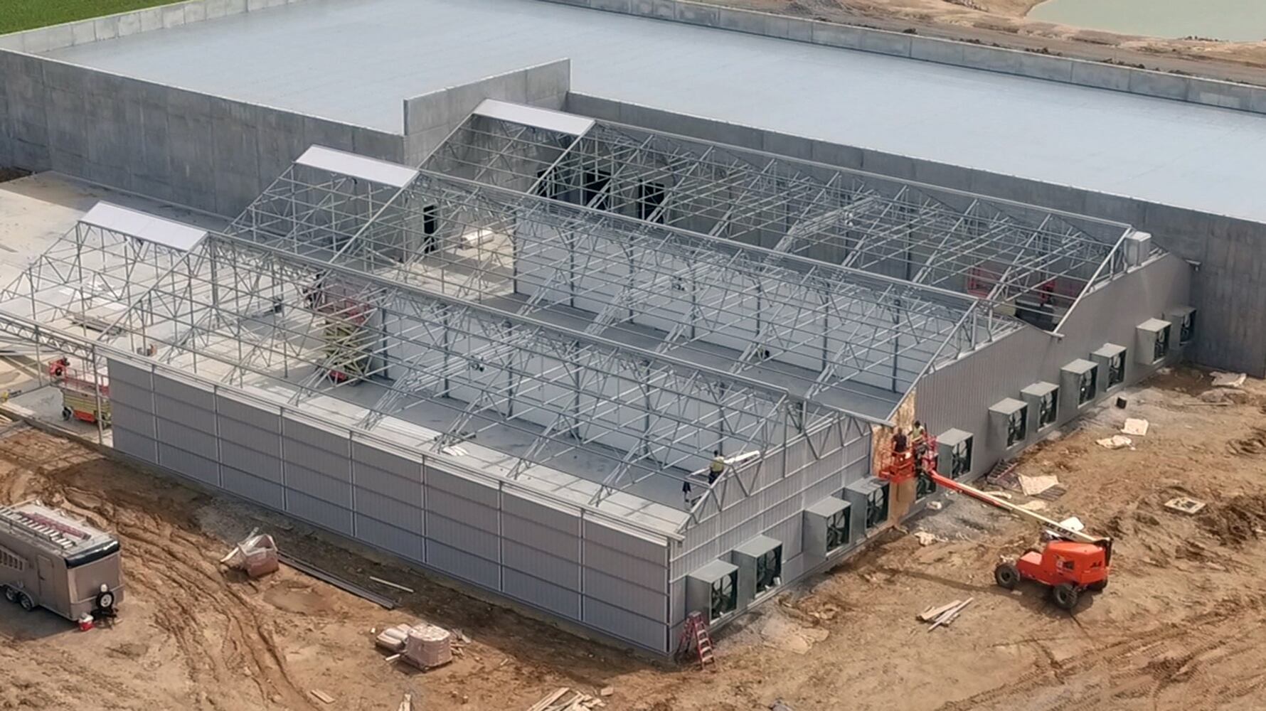 Local pot growing facility almost ready
