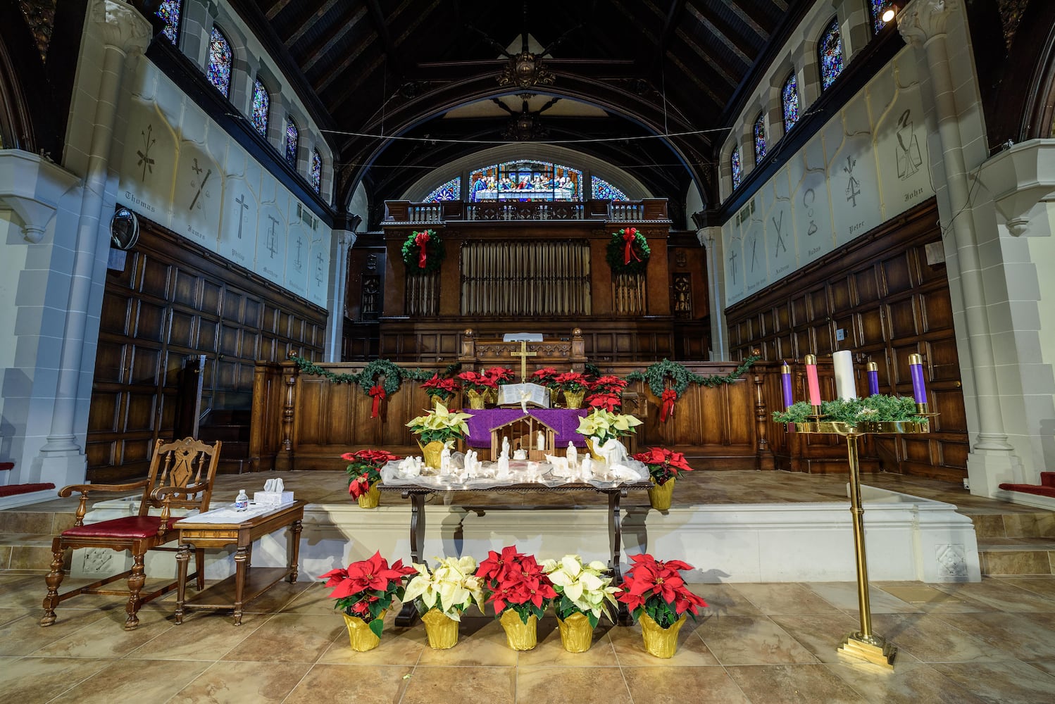 PHOTOS: See the stunning Grace United Methodist Church decked out for the holidays