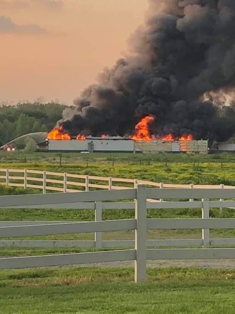 Fire destroys lawn equipment business