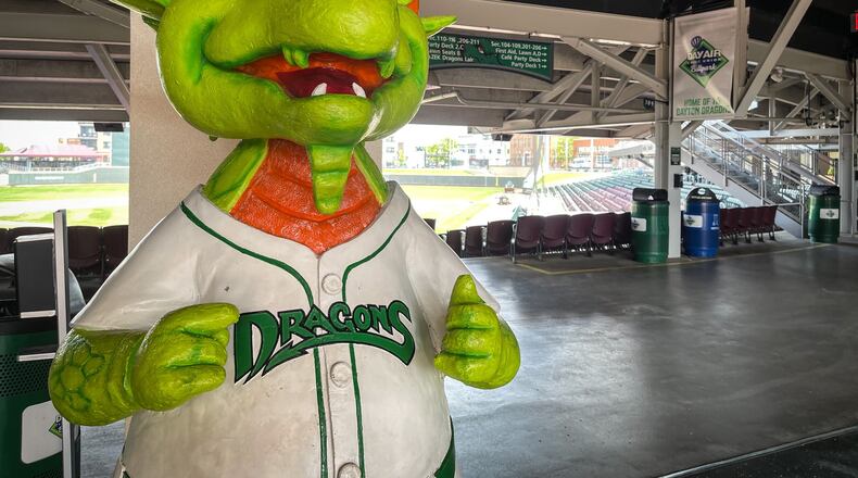 Dayton Dragon's opening day is Tuesday May 11, 2021.