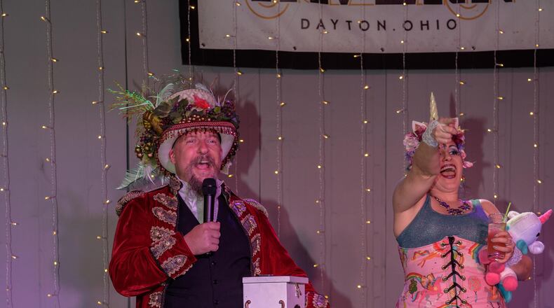 Elves and fairies enchanted the Yellow Cab Tavern in downtown Dayton for the 14th Ye Olde Yellow Cabaret on Saturday, August 4. The event is a celebration of all things fantastic and features burlesque dancing, fire spinning, aerial arts, live music, a food truck, and several vendors. TOM GILLIAM / CONTRIBUTING PHOTOGRAPHER
