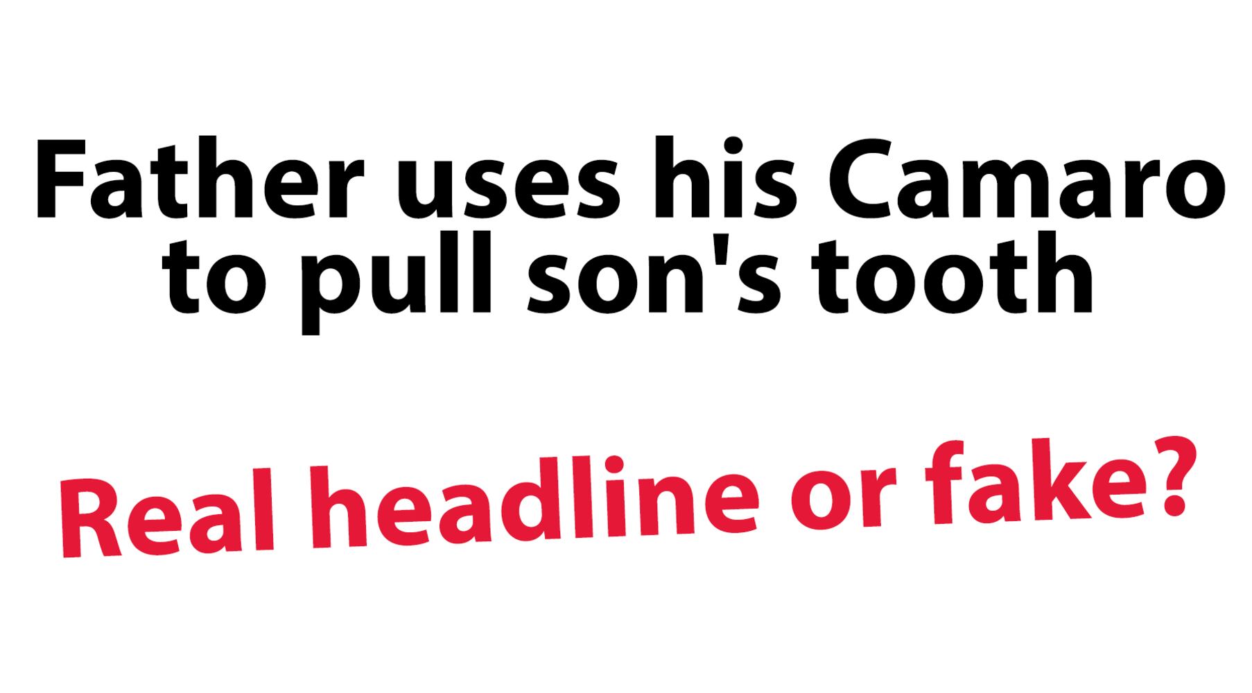 Are these headlines real or fake?