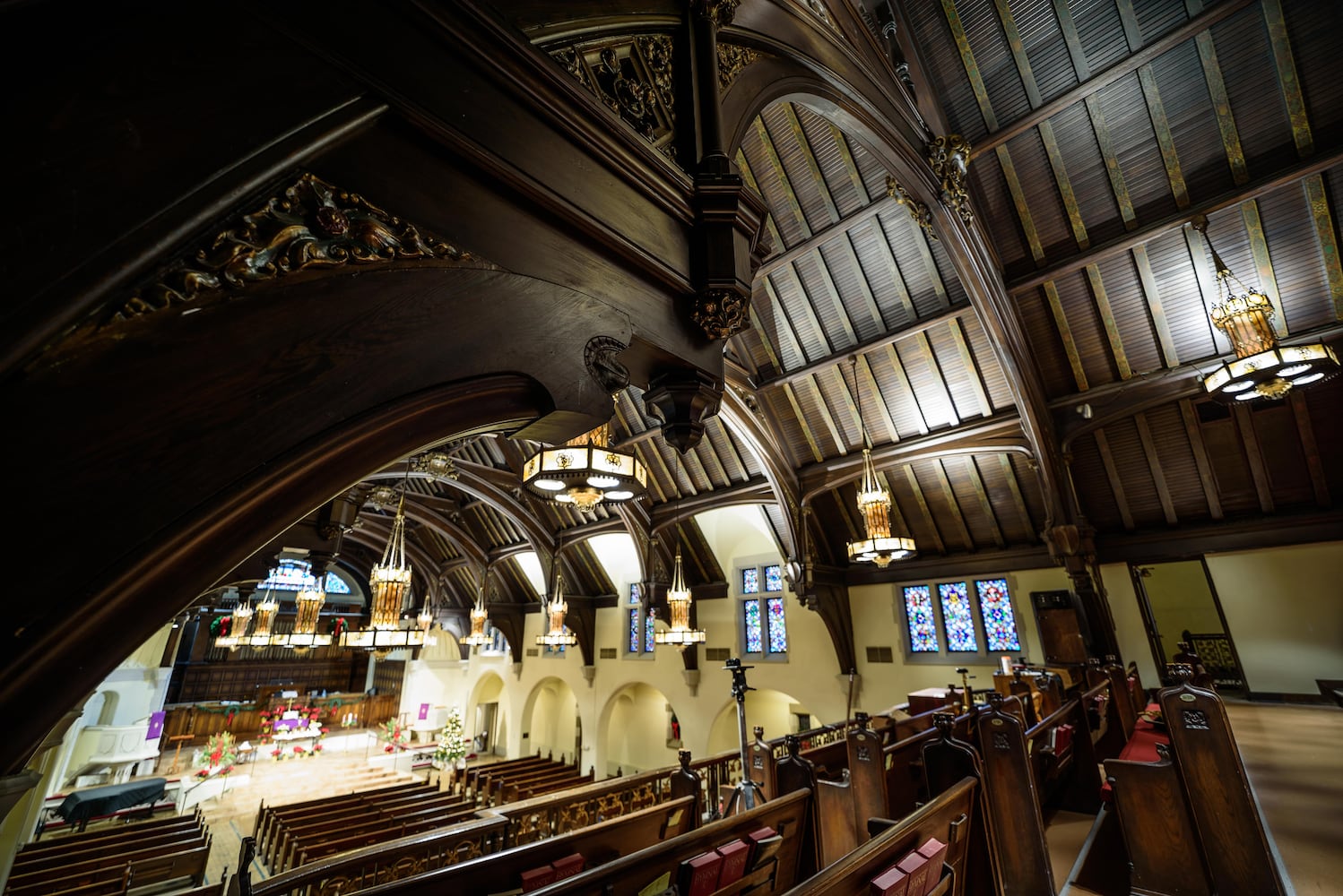 PHOTOS: See the stunning Grace United Methodist Church decked out for the holidays