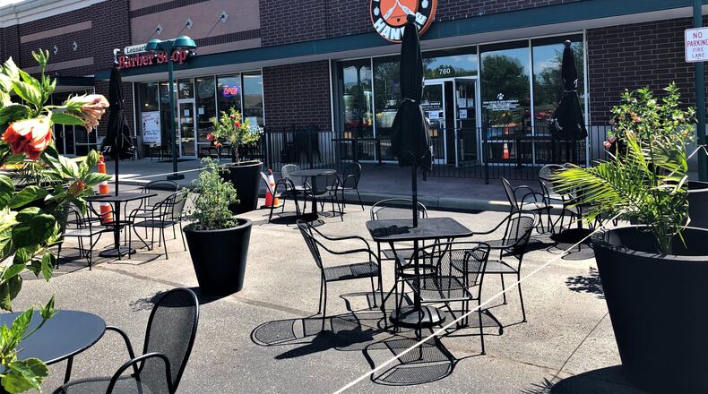 Crooked Handle Brewing Co. craft brewery in Springboro has unveiled a new and extensive food menu. MARK FISHER/STAFF