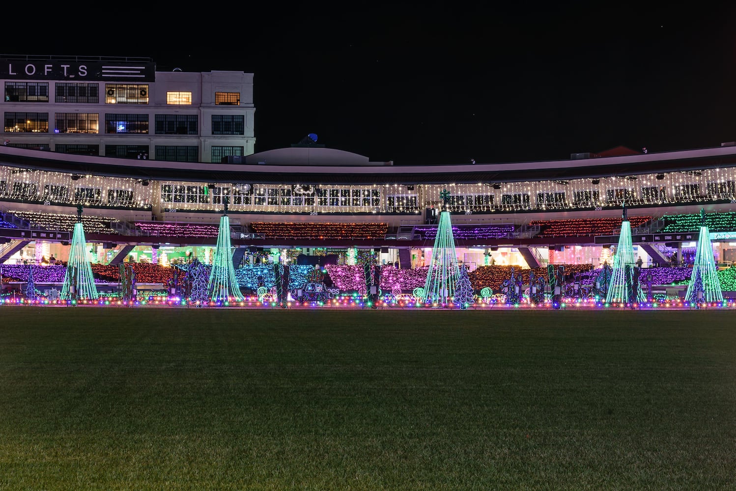 PHOTOS: Deck the Diamond at Day Air Ballpark