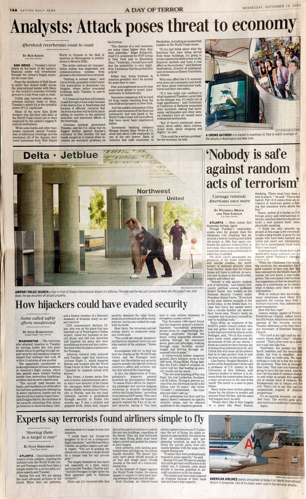 DDN Special Edition Sept 11, 2001