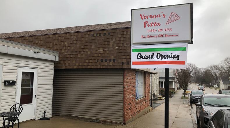 Verona's Pizza is now open at 18 E. Franklin St. in downtown Bellbrook.