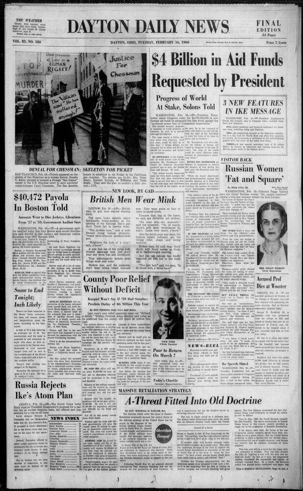 Dayton history pages