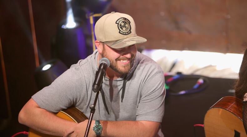NASHVILLE, TN - JUNE 10:  Recording artist Mitchell Tenpenny performs onstage during Sony Discovered in the HGTV Lodge at CMA Music Fest on June 10, 2018 in Nashville, Tennessee.  (Photo by Anna Webber/Getty Images for HGTV)