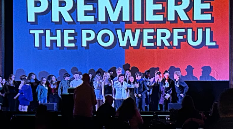Premiere the Powerful, the 48-Hour Teen Film Festival, saw 11 teams of students ages 12-18 producing short films about personal superpowers sponsored by the Bringing Awareness to Students service group and shown at the State Theater on March 9. CONTRIBUTED
