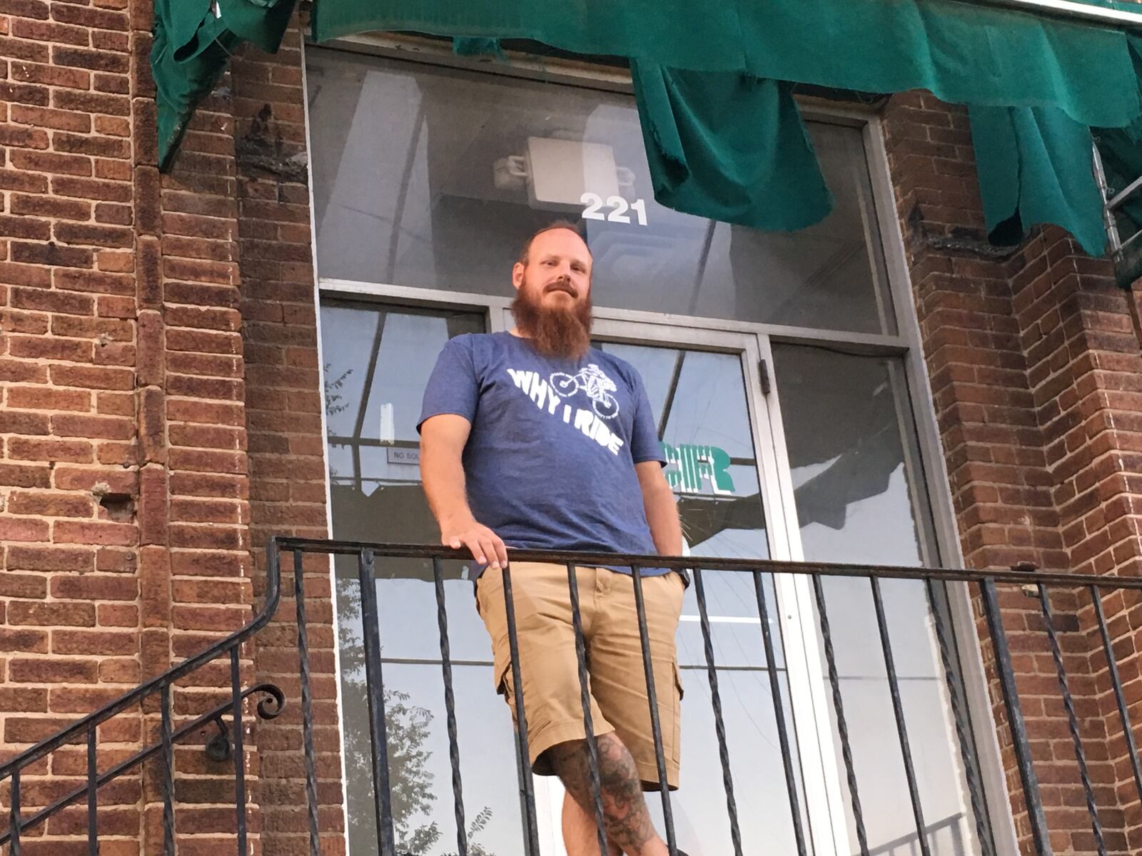 Area teacher Mike Bisig plans to marry his love of teaching and biking with Dayton's largest, full-scale indoor biking facility.