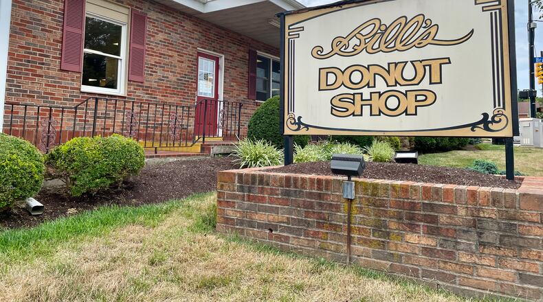 Bill’s Donut Shop in Centerville temporarily closed its doors on July 7 for renovations and today, July 17 it reopens at 3 p.m. for carryout only. NATALIE JONES/STAFF