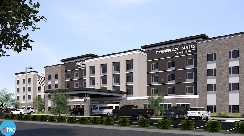 A new dual-branded Marriott hotel was approved by Beavercreek council this last week.