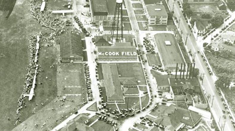 A celebration on Oct. 5 will commemorate McCook Field, which was established at the outbreak of World War I on Oct. 18, 1917. (U.S. Air Force historical photo)