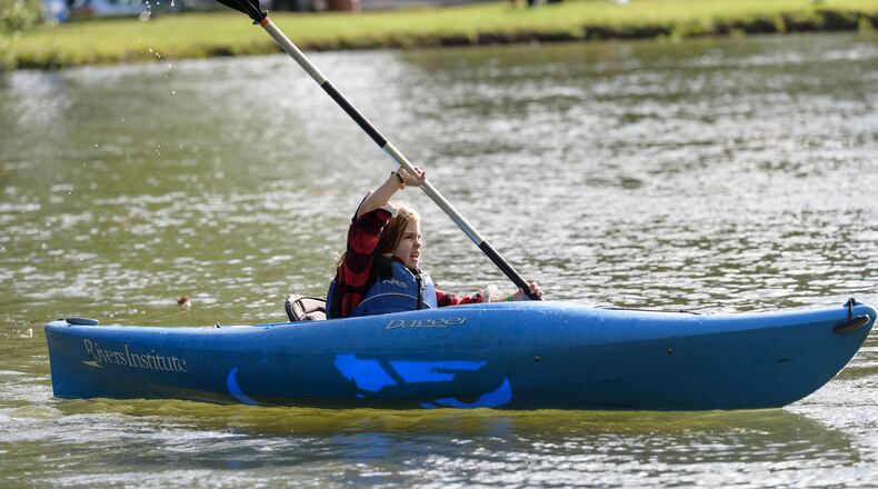 The Wagner Subaru Outdoor Experience, hosted by Five Rivers MetroParks, was held at Eastwood MetroPark on Saturday, Oct. 7 and Sunday, Oct. 8, 2023. TOM GILLIAM / CONTRIBUTING PHOTOGRAPHER