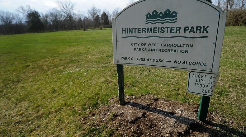 West Carrollton’s Hintermeister Park will be the site of city’s first dog park. Construction is set to launch soon and wrap up in early summer. MARSHALL GORBY\STAFF
