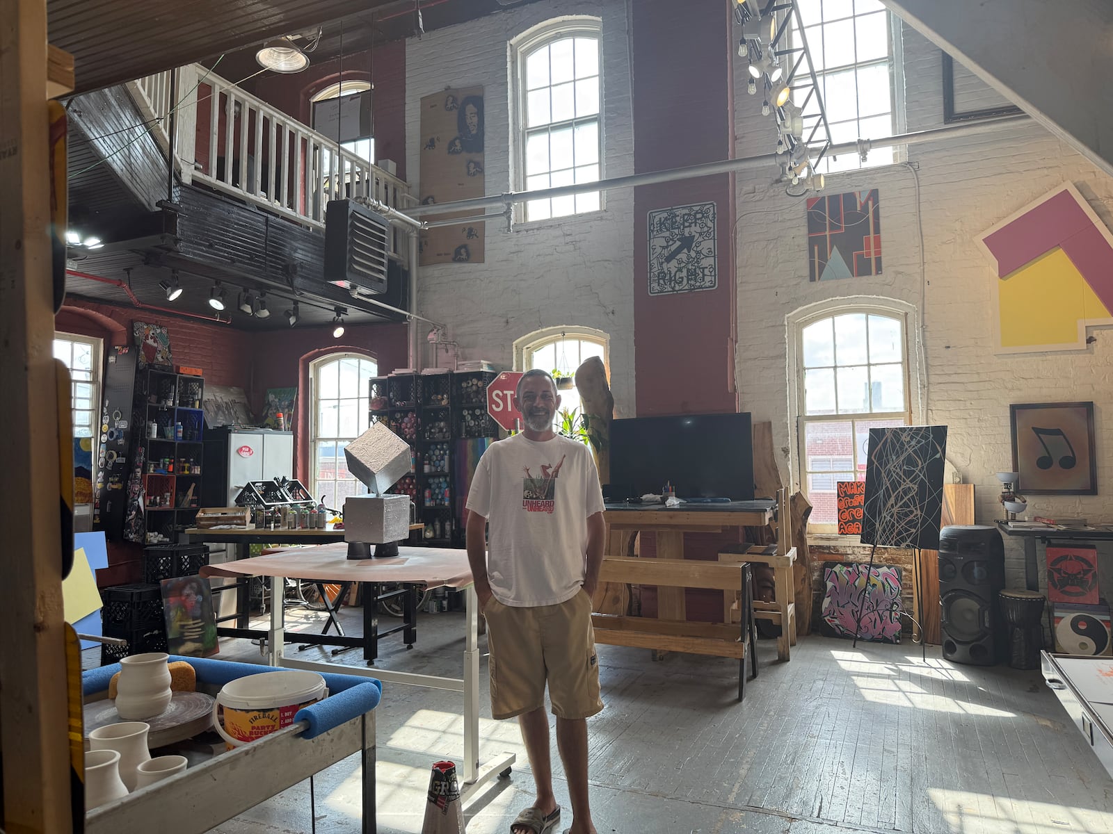 Dan Wells inside Front Street. HANNAH KASPER/CONTRIBUTED