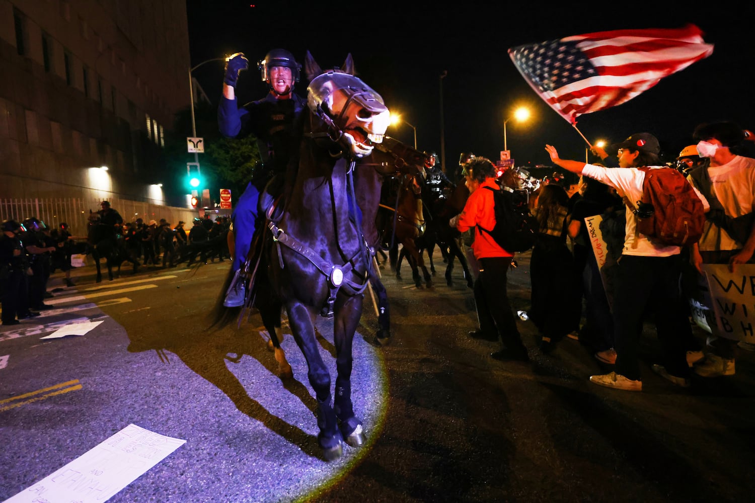 APTOPIX US Protests Los Angeles