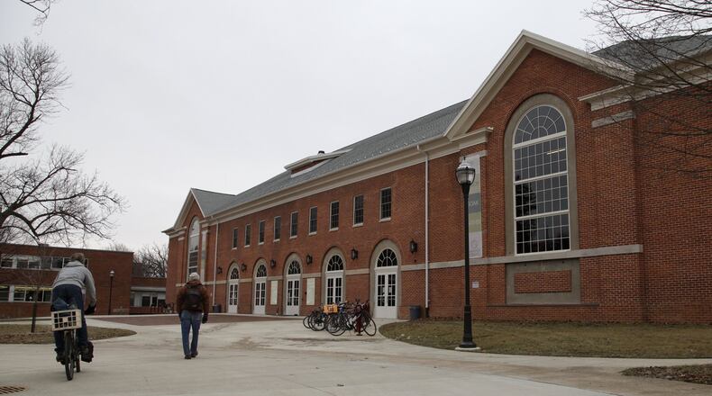 Antioch College reported five student coronavirus cases this week, with six total since the academic year began. LISA POWELL / STAFF FILE