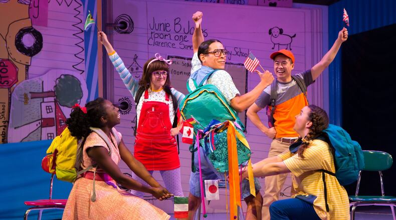 "Junie B.'s Essential Survival Guide to School" will be performed April 11, 2023 at the Victoria Theatre. PHOTO BY JEREMY DANIEL