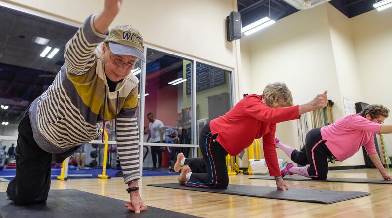 Cancer survivors stay in shape during recovery with a fitness program. (Manny Crisostomo/The Sacramento Bee/TNS)
