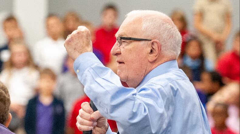 Claude E. (Bud) Schindler, the architect of
Dayton Christian School System, died Saturday, March 1. Courtesy of Dayton Christian School.